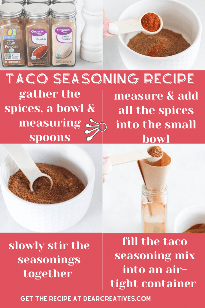 How To Make Homemade Taco Seasoning - Taco Seasoning Recipe at - DearCreatives.com