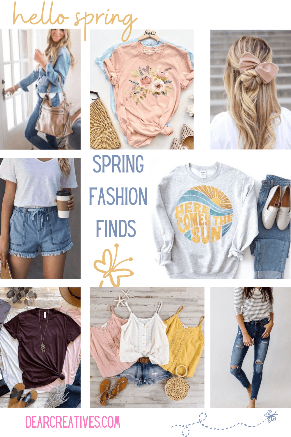 Spring Outfit Ideas - What To Wear To Spring Into Spring! - Dear Creatives