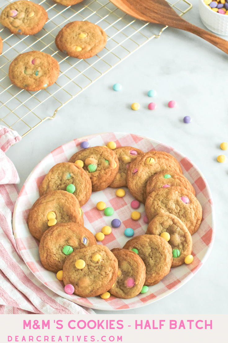 M&M Cookies, Small Batch Recipe