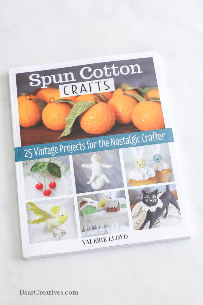 Craft Books - Spun Cotton Crafts -filled with 25 vintage projects... Craft Book Review © DearCreatives.com