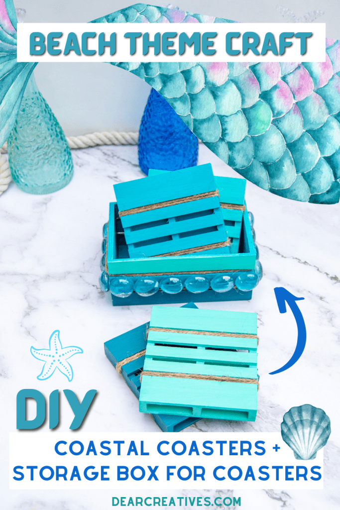 DIY Mini Pallet Coasters (Fun & Functional)