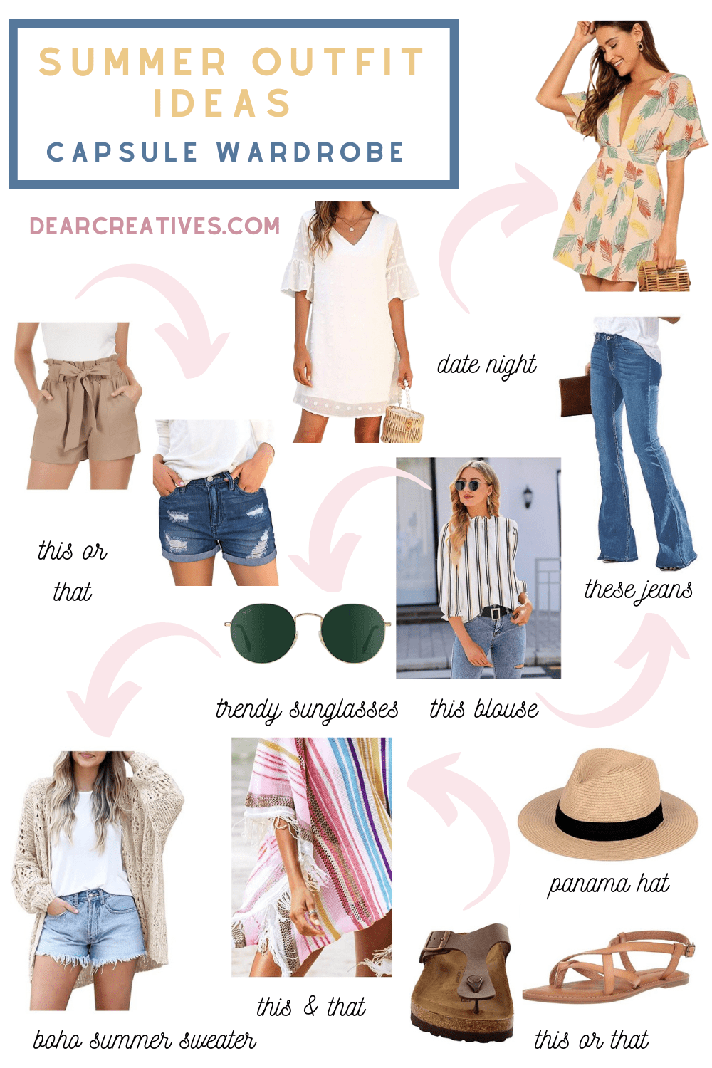 Summer Vacation Outfit Ideas