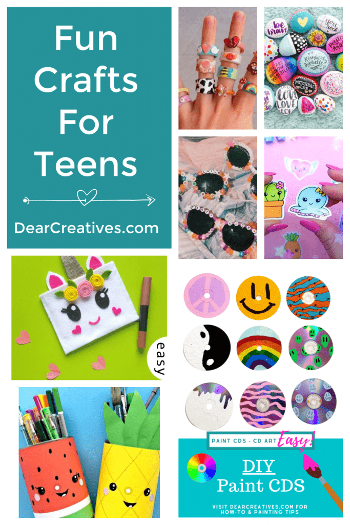 Fun Crafts For Teens - Dear Creatives