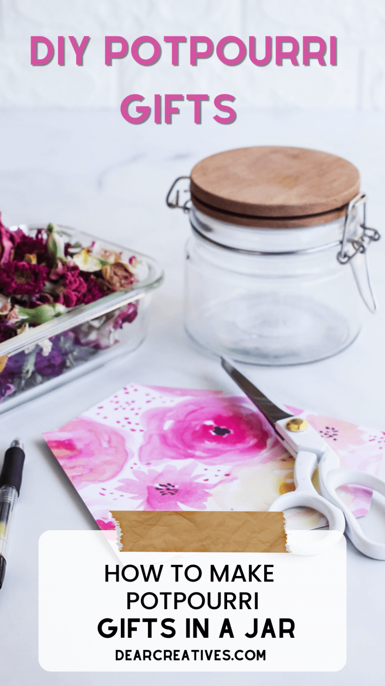 How To Make Potpourri + Potpourri Gift DIY Dear Creatives