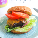 Grilled Cheeseburgers - There is nothing like a juicy burger topped with melted cheese and fresh toppings. See how to grill a cheeseburger - DearCreatives.com