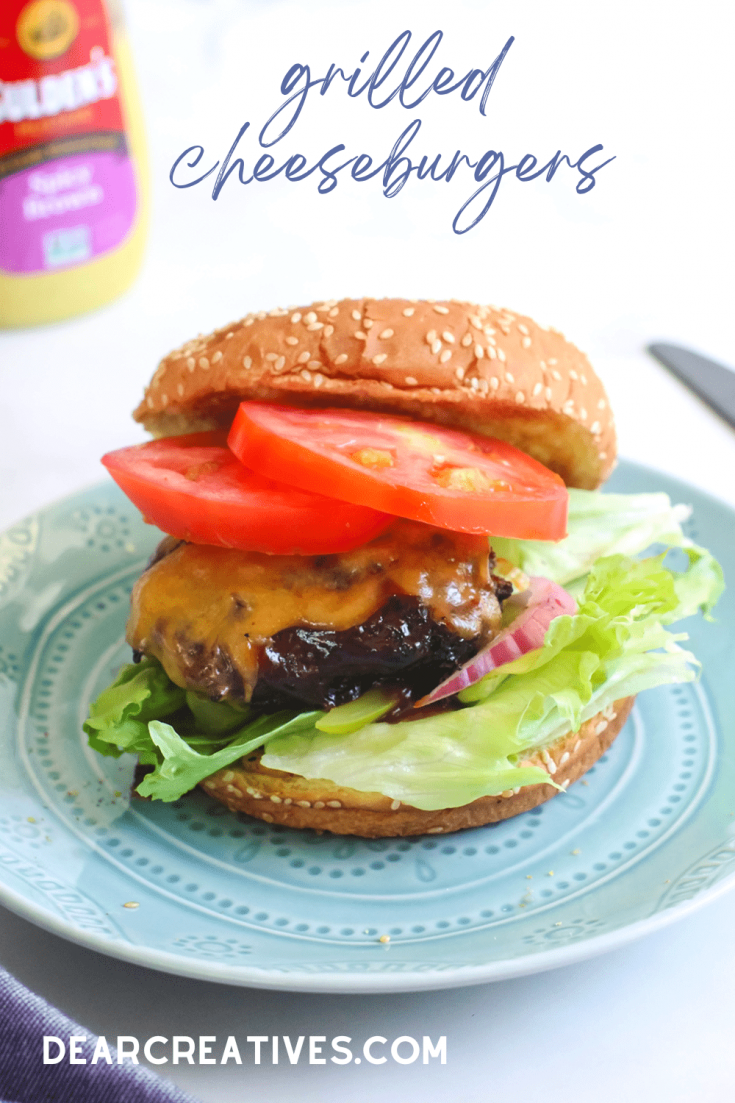 Easy Cheeseburgers - Classic Burger With Cheese! - Dear