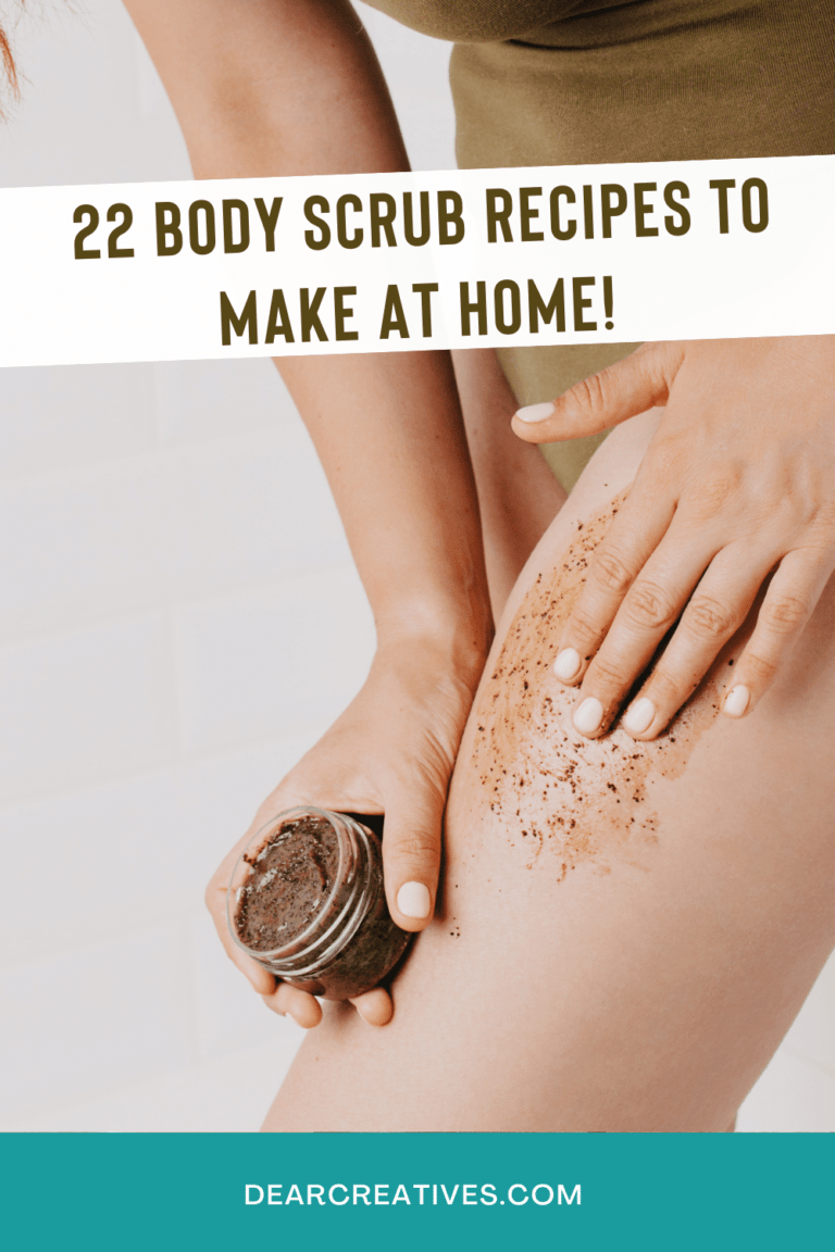 22 Body Scrub Recipes To Make At Home! Dear Creatives