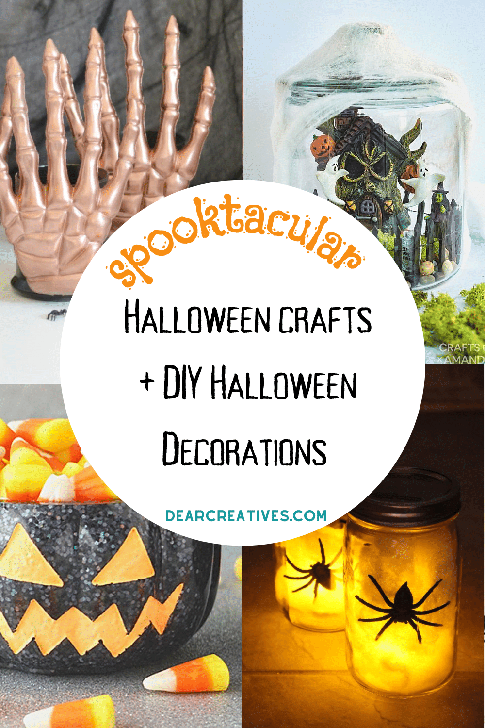 Halloween Decorations Ideas - 25+ Spooktacular DIYs - Dear Creatives