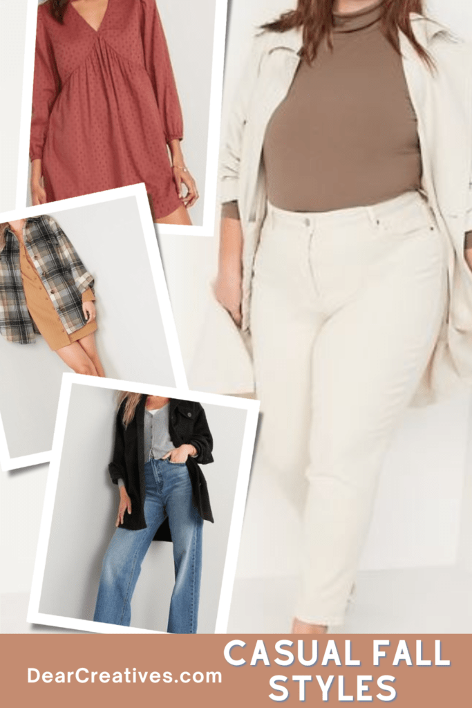 Casual Fall Styles - Are you ready to shop casual styles for fall See this shopping haul plus the perfect clothes to add to your wardrobe for every day fall looks. DearCreatives.com