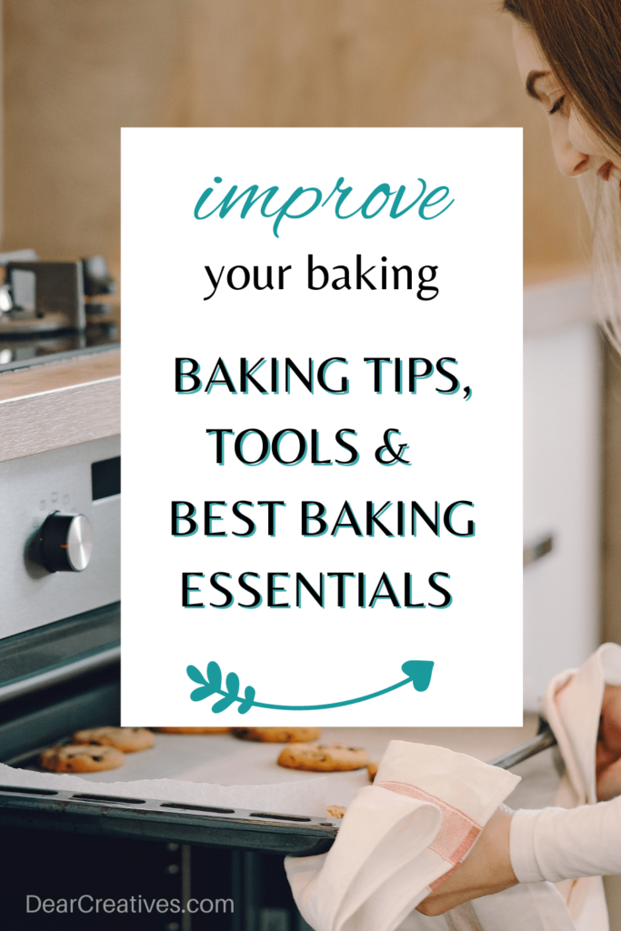Tips for baking season. Before you get baking grab these baking tips, check your pantry, and see this list of the best baking essentials...DearCreatives.com