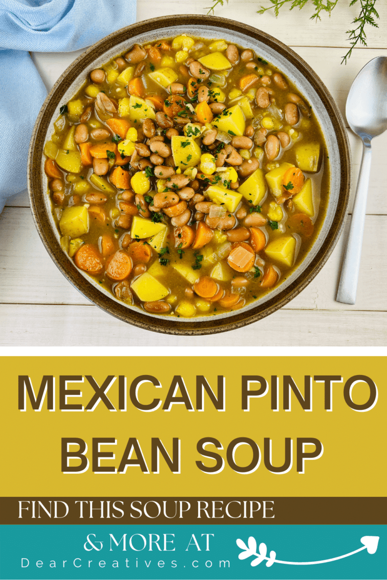 Pinto Bean Soup Recipe Dear Creatives