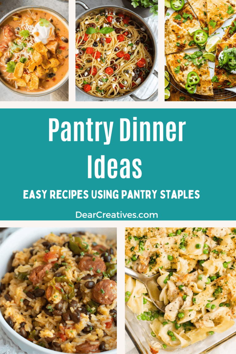 Pantry Dinner Ideas