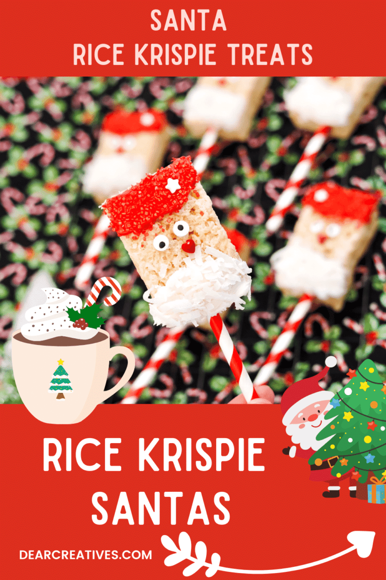 Santa Rice Krispie Treats