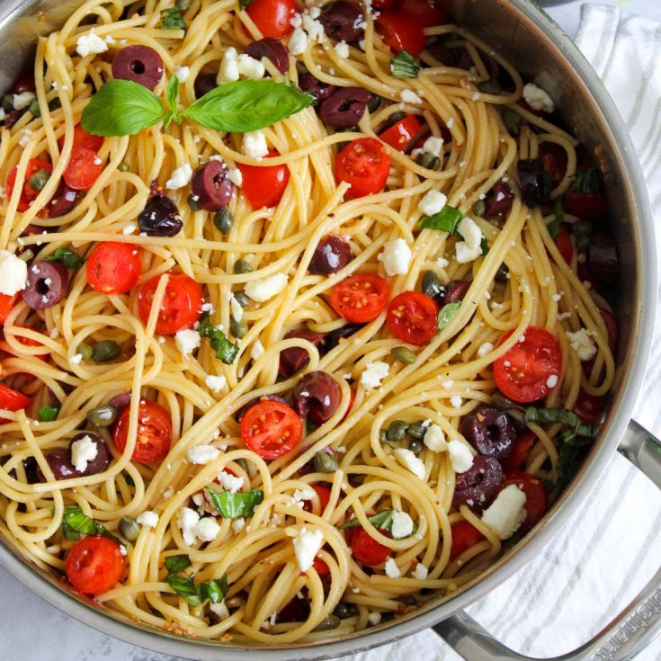 Image for Greek Spaghetti Recipe