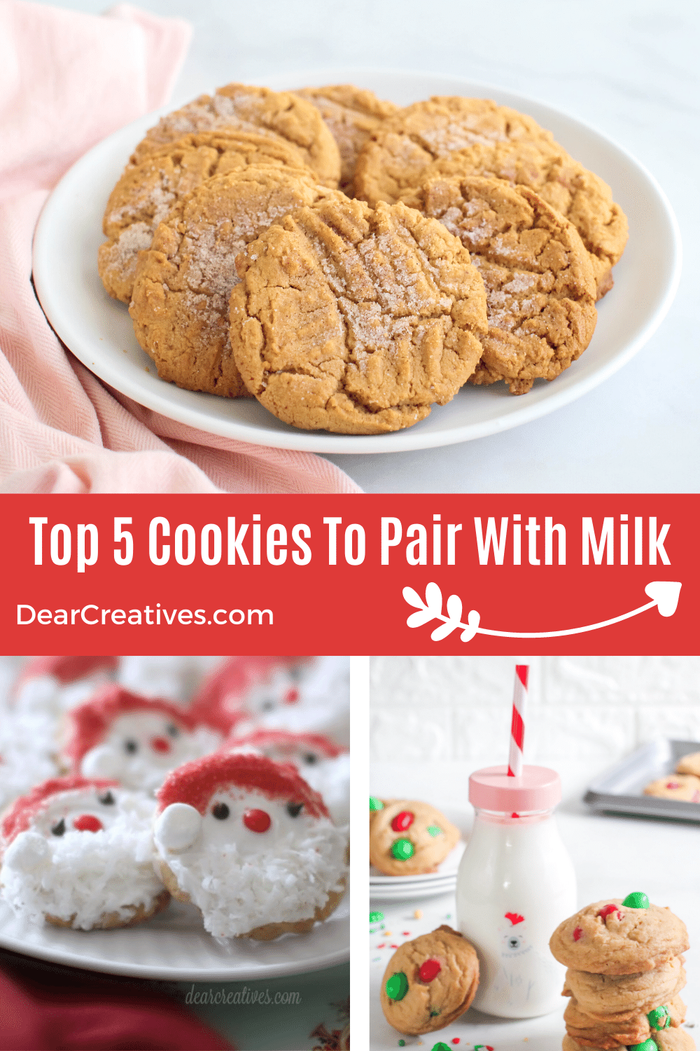 Top 5 Cookies You'll Love Dunking In Milk! Dear Creatives