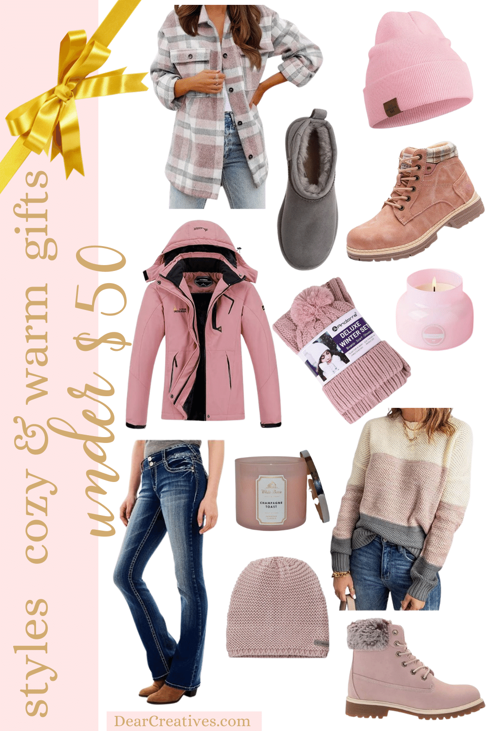 Cozy Gifts For Her -  Gift Ideas Under $50! - Dear Creatives