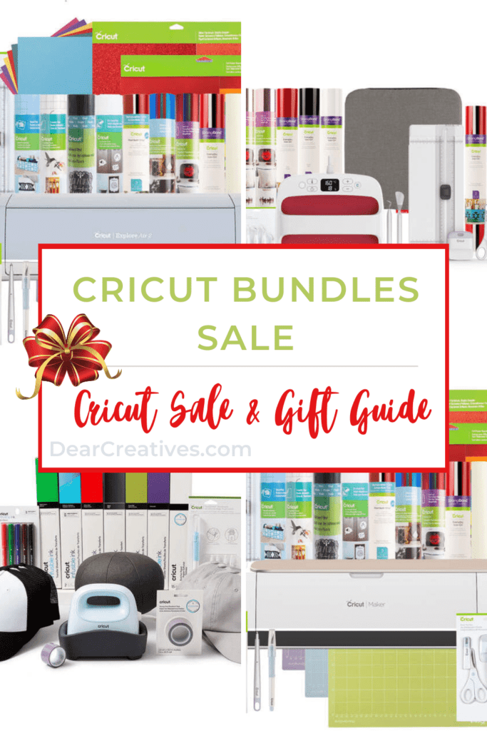 Cricut Bundles Sale - Looking for gifts for the crafter in your life Or are you a crafter looking for the best craft tools Find out more about this Cricut Bundles Sale! DearCreatives.com