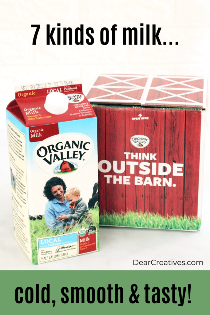 Why reach for Organic Valley Milk It's good for you and they even have Lactose-Free Milk. Find out all the ways they ensure the best for you and your families.DearCreatives.com