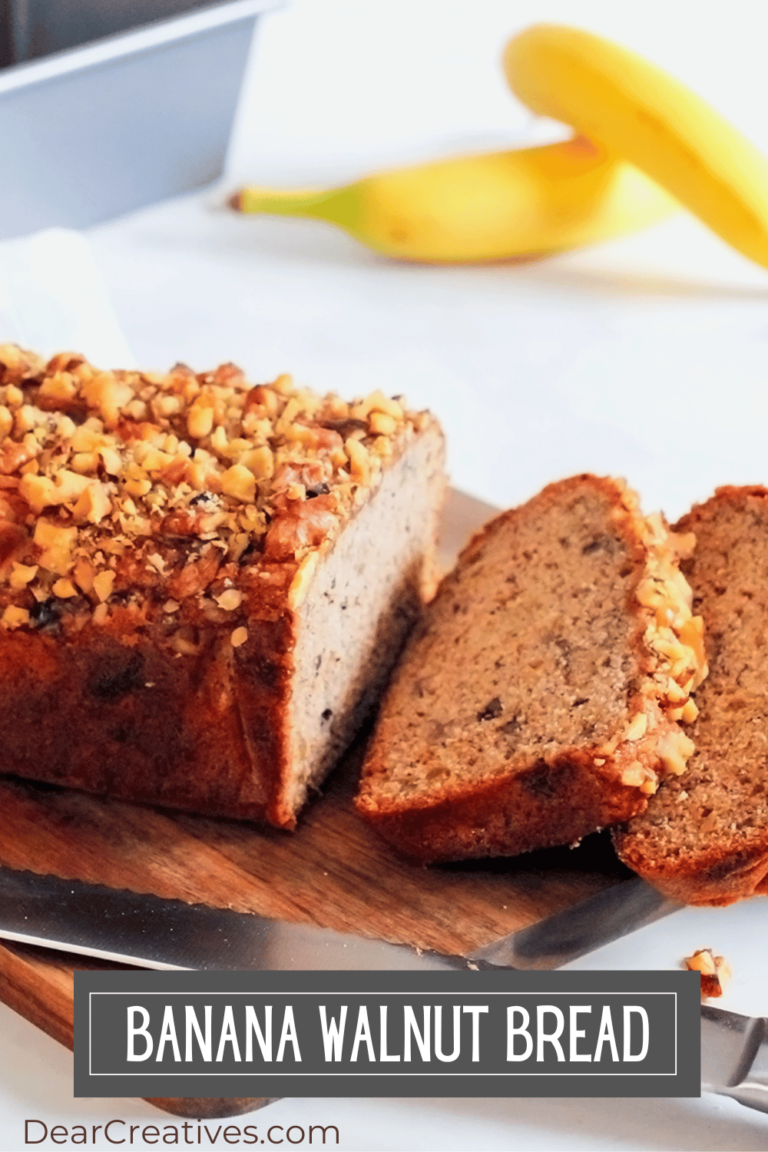 Banana Walnut Bread Recipe-Deliciously Nutty!