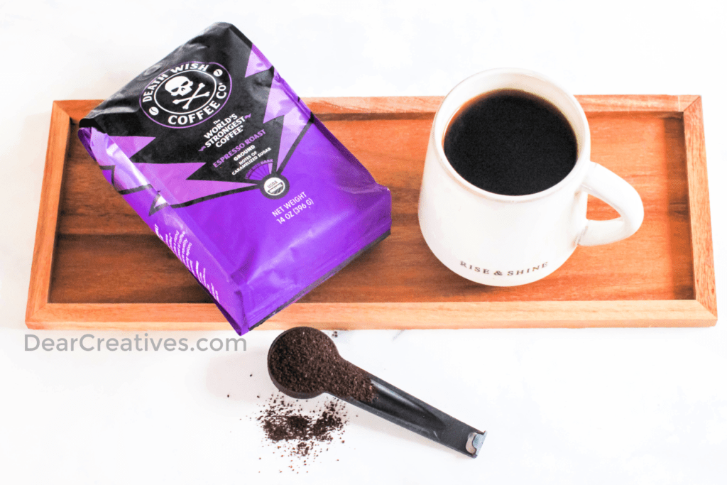 Coffee Tasting, Coffee Pairing, Coffee review, and coffee discount code for Death Wish Coffee! Go to DearCreatives.com