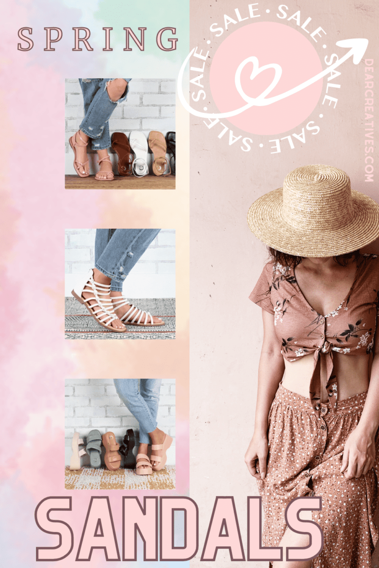 Spring Sandals On Sale + New Arrivals