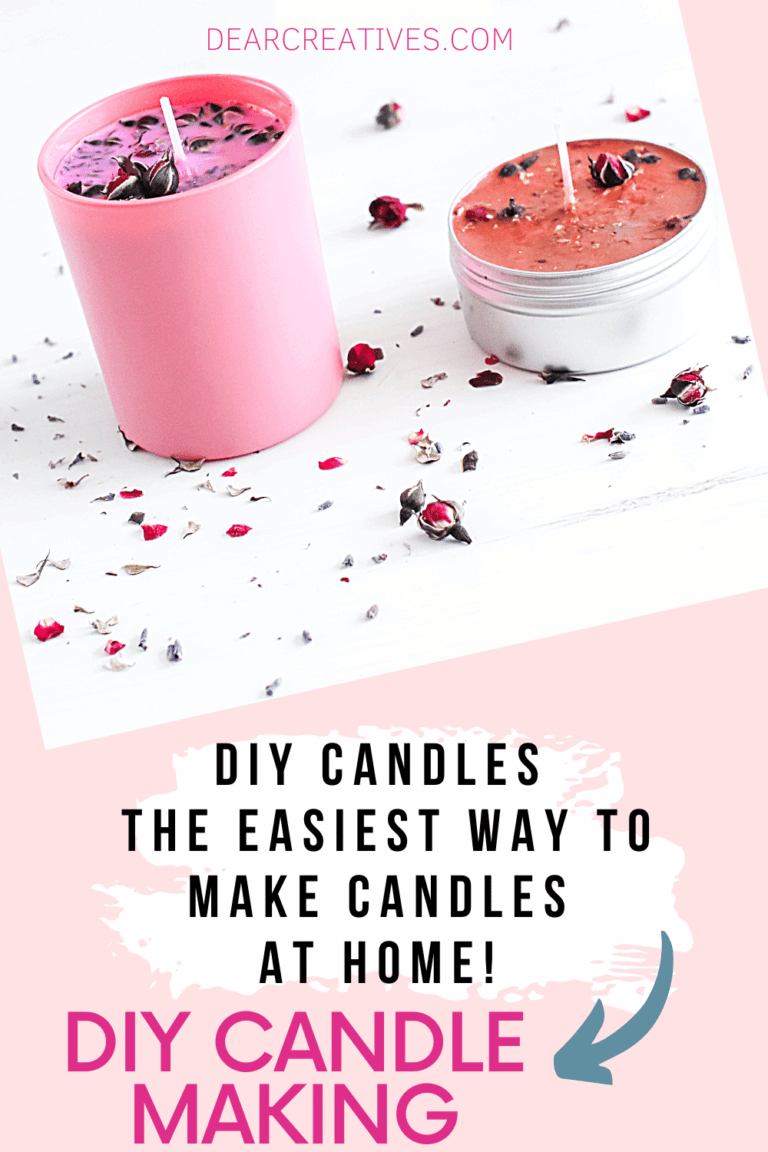 DIY Candle Making + DIY Candle Making Kit Dear Creatives