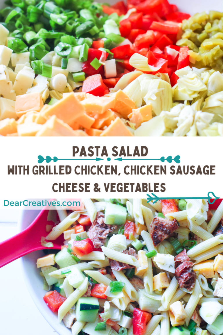 Grilled Chicken Pasta Salad: Meaty, Cheesy, & With Veggies