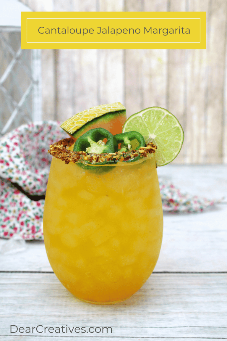 Cantaloupe Jalapeno Margarita Recipe – Spice Up  Summer Sipping!