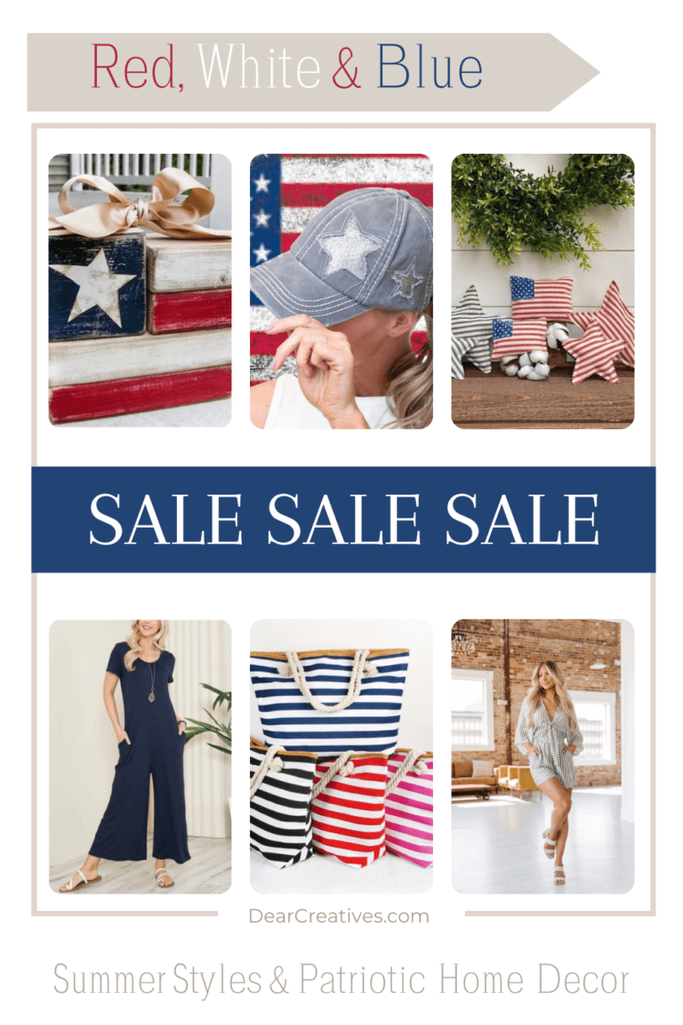 Summer Styles, Patriotic Styles, Trends & Sales!