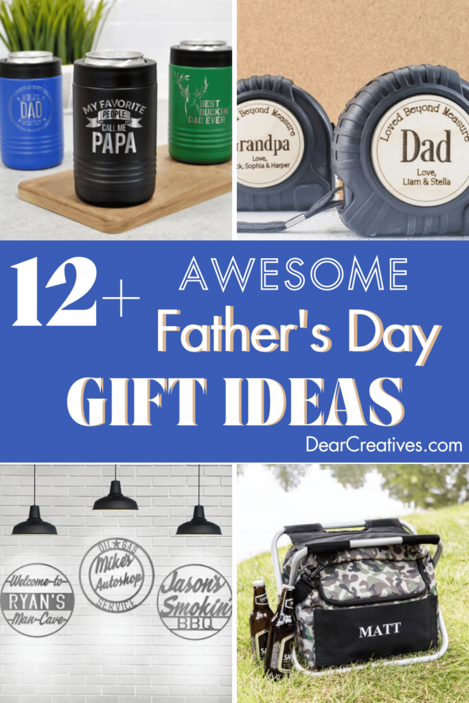 12+ Budget-Friendly Father's Day Gifts - Gift Ideas for Dads, Step-Dads, and Grandpas that are awesome ideas to celebrate him! And the best part is they are affordable! See all the gift ideas at DearCreatives.com