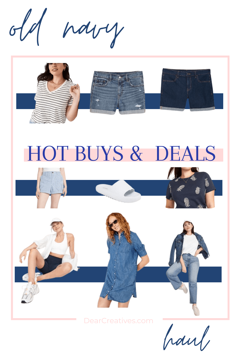 Hot Buys and Deals - Old Navy Haul - DearCreatives.com