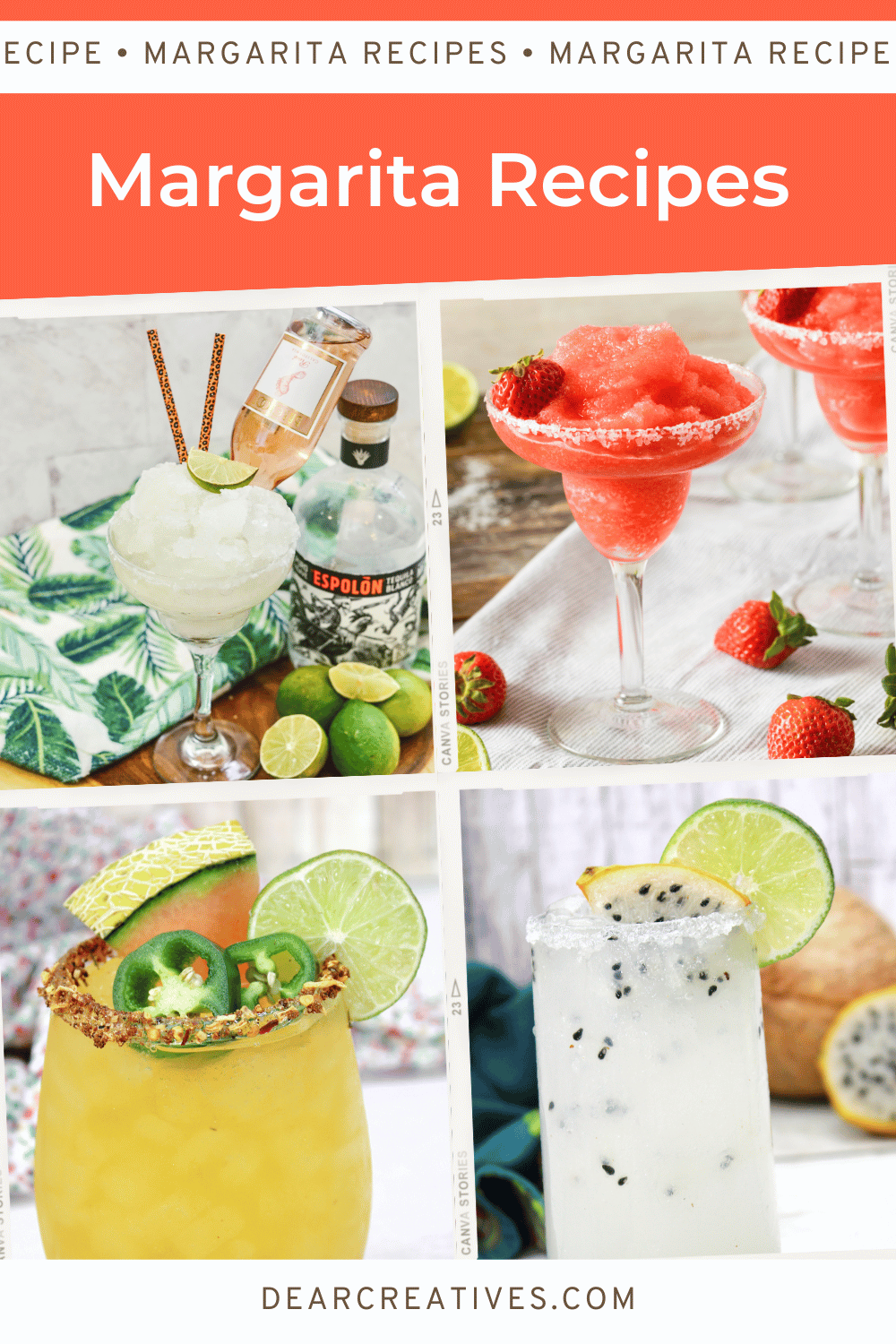 Margarita Recipes Easy Delicious Dear Creatives