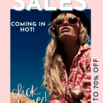 Summer Sales - Don't miss this sales alert for fashion and styles. See when and where to shop! The best of the season sales to get you the best bang for your buck! Find out more at DearCreatives.com