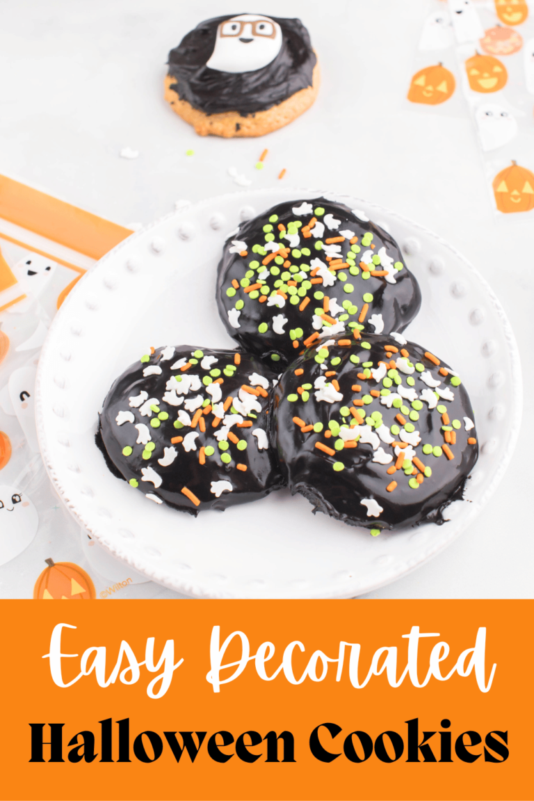 Easy Halloween Cookies Easy To Make, Frost, and Decorate!