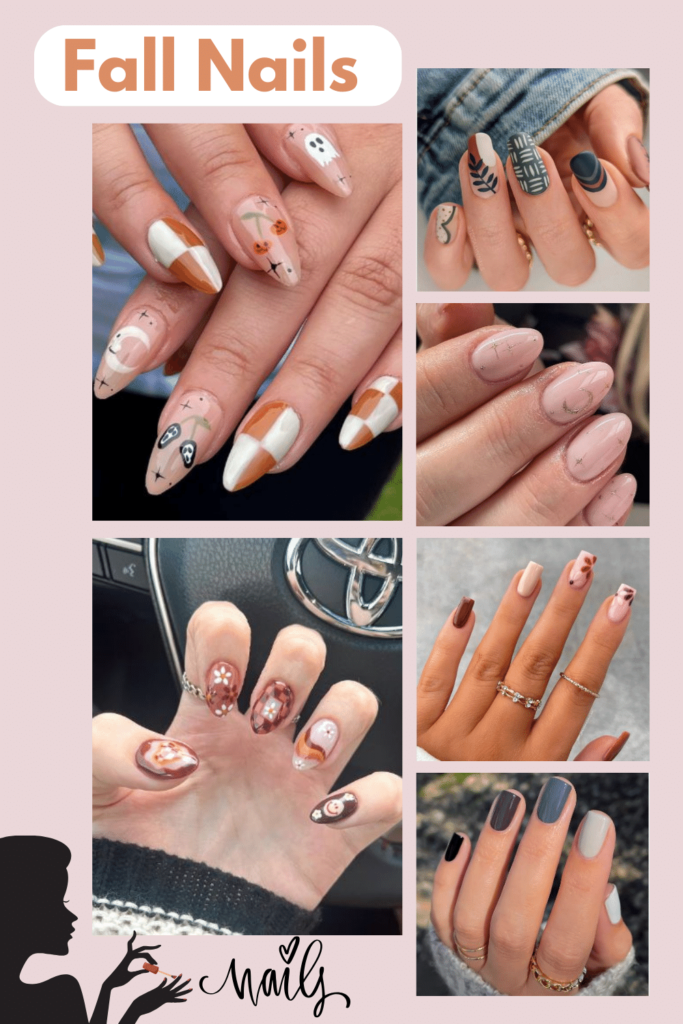 Fall Nail Ideas - Nail aesthetic for fall and autumn nail styles you can do at home or show your manicurist! DearCreatives.com