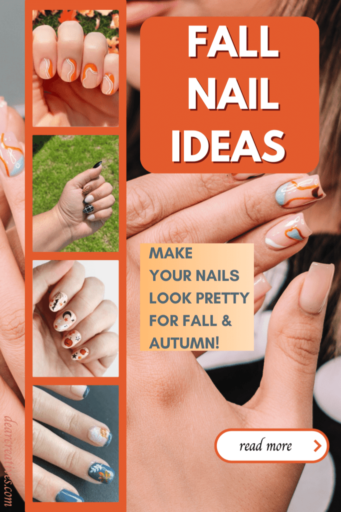 Fall Nail Ideas - Nail ideas for fall and autumn nail styles you can do at home or show your manicurist! DearCreatives.com