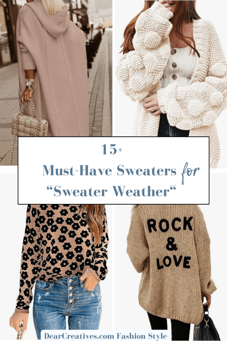 Must-Have Women’s Sweaters: 15+ Styles For Sweater Weather!