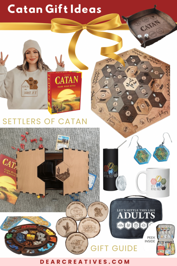 Catan Gift Ideas For The Settlers of Catan Lover! - Dear Creatives