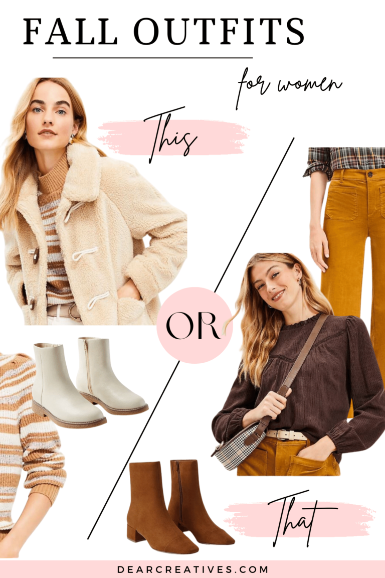 Fall Outfits For Women – This Or That Outfits