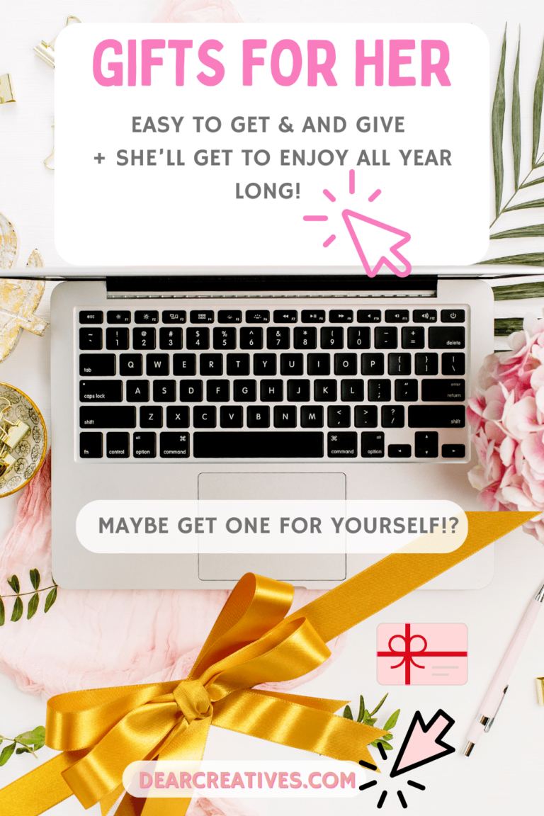 Gifts For Her Ideas That Keep Giving All Year Long!