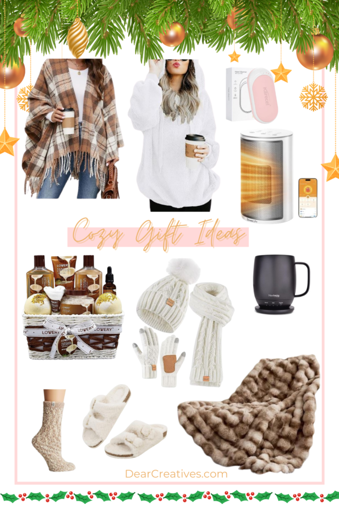 Cozy Gifts For Her -  Gift Ideas Under $50! - Dear Creatives