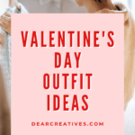 Valentine's Day Outfit Ideas Amazon - You will love these Valentine's Day Outfits for women they are such cute, affordable ideas to pair with what you own or get to wear. DearCreatives.com You don't want to miss this list! Image of a woman picking between two sweaters to wear. Go To DearCreatives.com