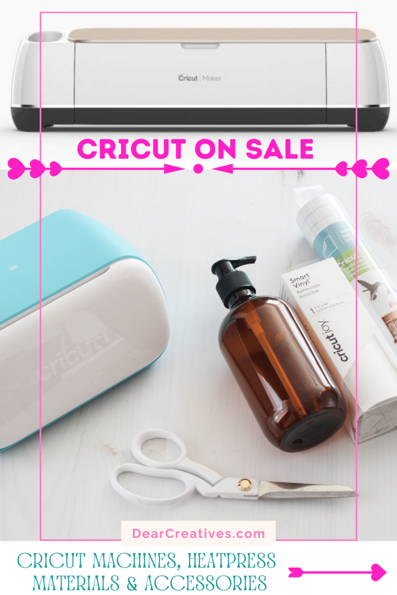 Cricut on Sale Hurry And Get Crafting This Spring and Summer! Dear
