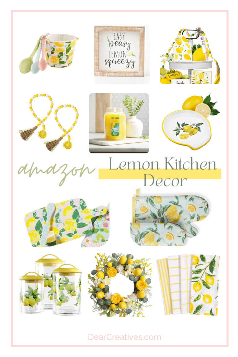 Lemon Kitchen Decor To Brighten Up Your Home!