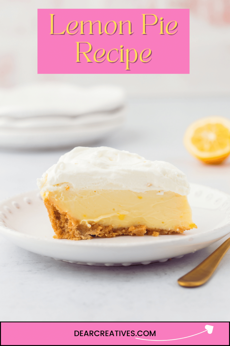 Lemon Pie Recipe Homemade Graham Cracker Crust Recipe