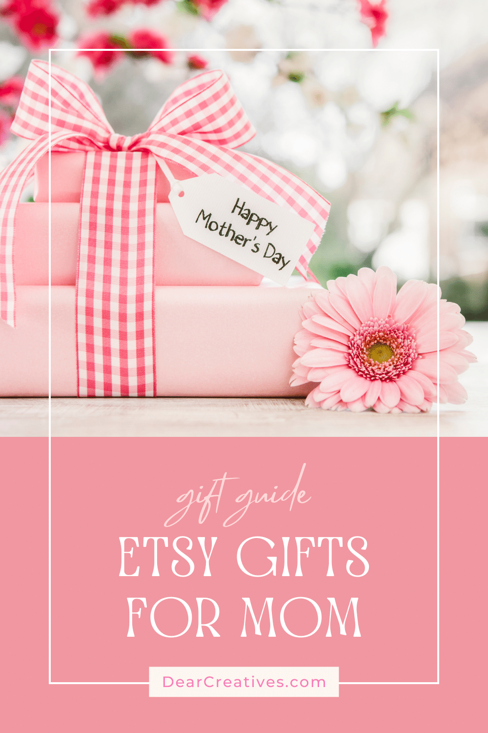 Etsy Gifts For Mom - Make her day special by gifting her pretty, unique, handmade, and useful gifts she didn't even know she wanted! See this gift list with over 50 ideas for what you can give her. DearCreatives.com
