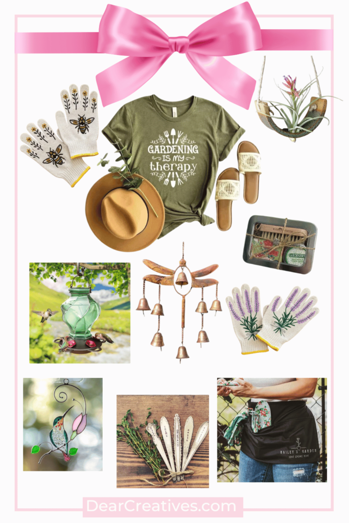 Mother's Day Gifts For Moms With a Green Thumb - These Gardening Gifts are the best gifts to give Mom (or Grandma) who loves to garden! DearCreatives.com 
