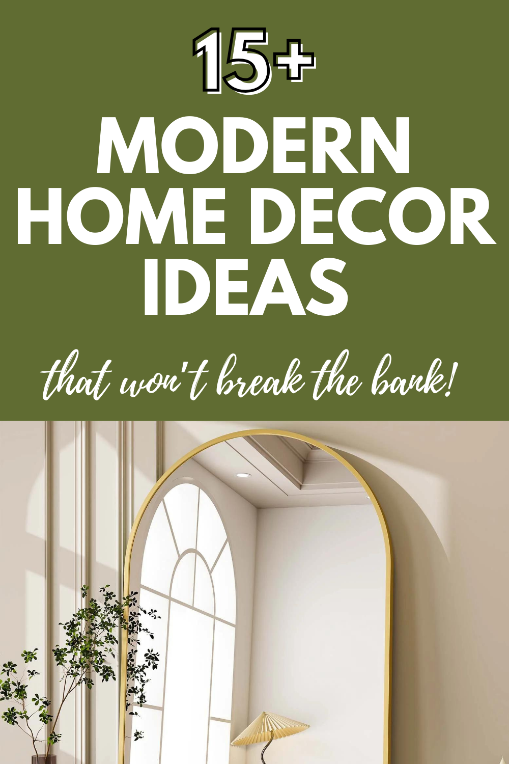 Modern Home Decor Ideas Won't Don't Break The Bank! Dear Creatives - City Modern Home Decorating Ideas On A Budget