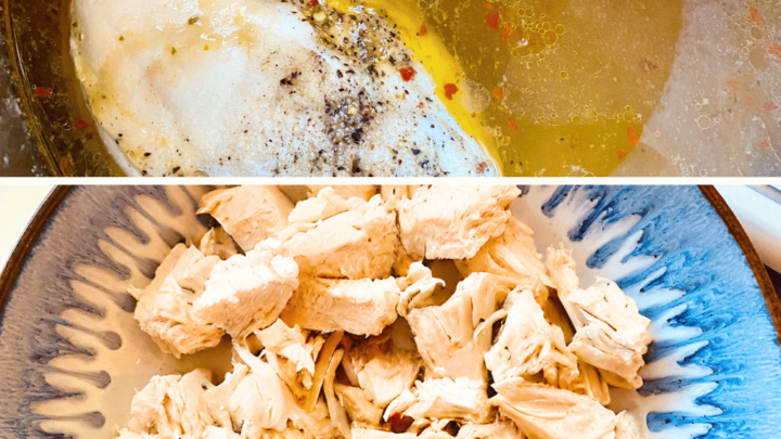 Instant Pot Chicken Breasts - This recipe for chicken breasts in the Instant Pot is versatile use the chicken breasts cut up for your recipes or slice the chicken for dinner DearCreatives.com