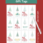 Christmas Gift Tags - Free printable Christmas gift tags. Merry Christmas, Joy to the World, Ho ho ho, Holly Jolly Holiday... Download it now! ©2024 DearCreatives.com